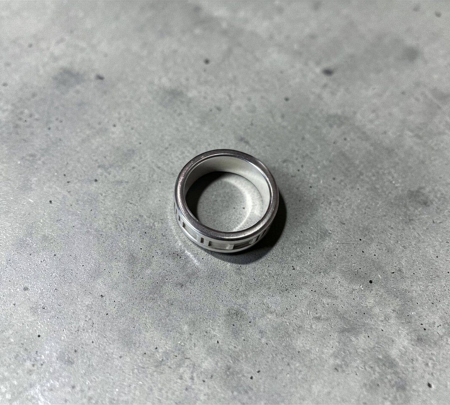 Tiffany & Co. ヴィンテージ アトラス リング シルバー925 11号 ローマ数字