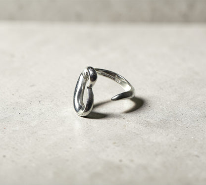 Tiffany & Co. ヴィンテージ オープンハート リング シルバー925 11号 エルサ・ペレッティ