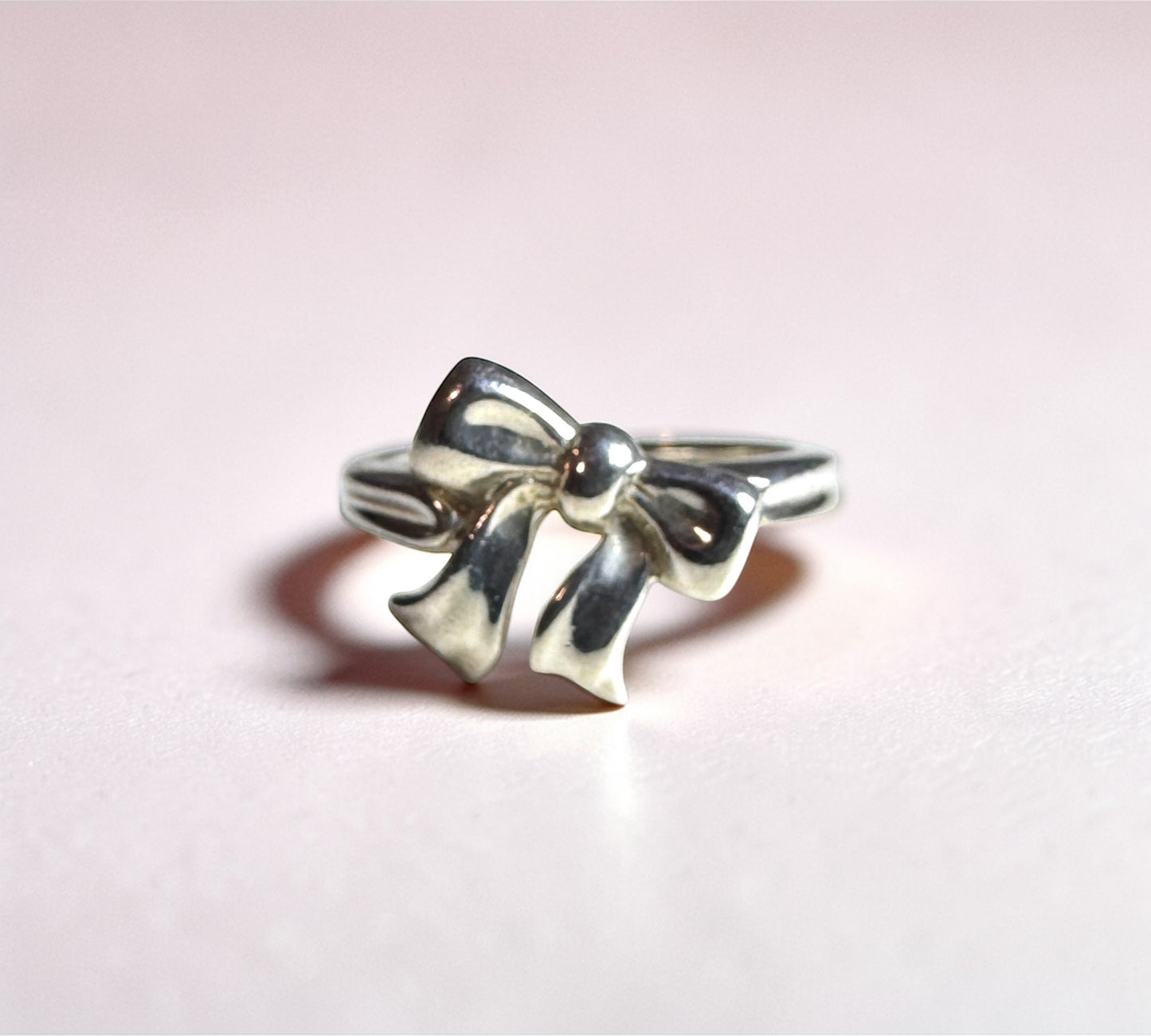 Tiffany & Co. ヴィンテージ オープンハート チャーム リング シルバー925 9号 エルサ・ペレッティ