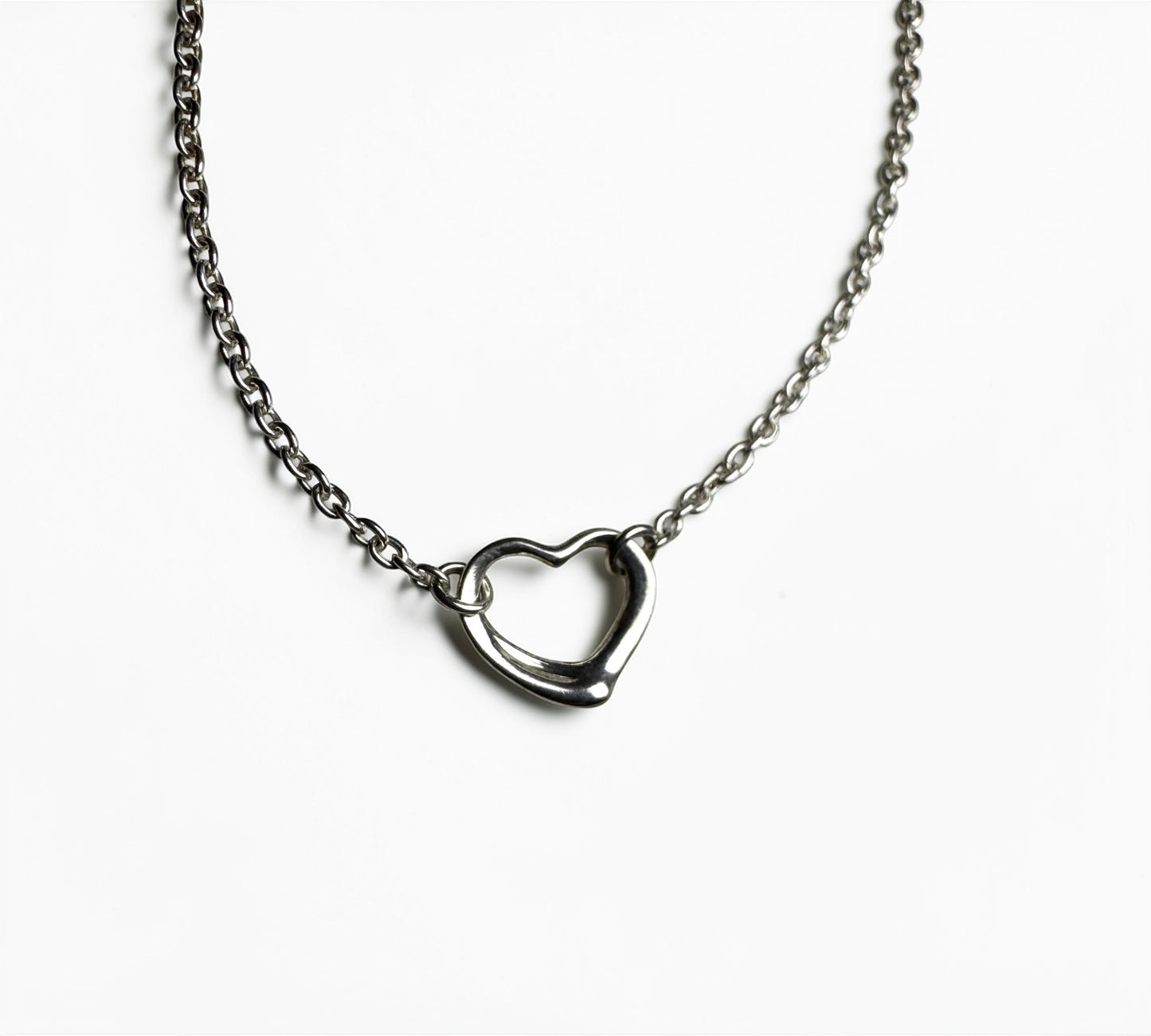 Tiffany & Co. ヴィンテージ オープンハート ブレスレット シルバー925 17cm エルサ・ペレッティ