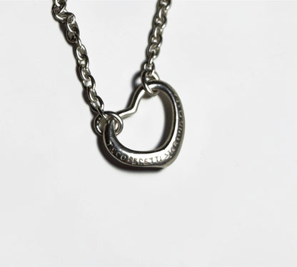 Tiffany & Co. ヴィンテージ オープンハート ブレスレット シルバー925 17cm エルサ・ペレッティ