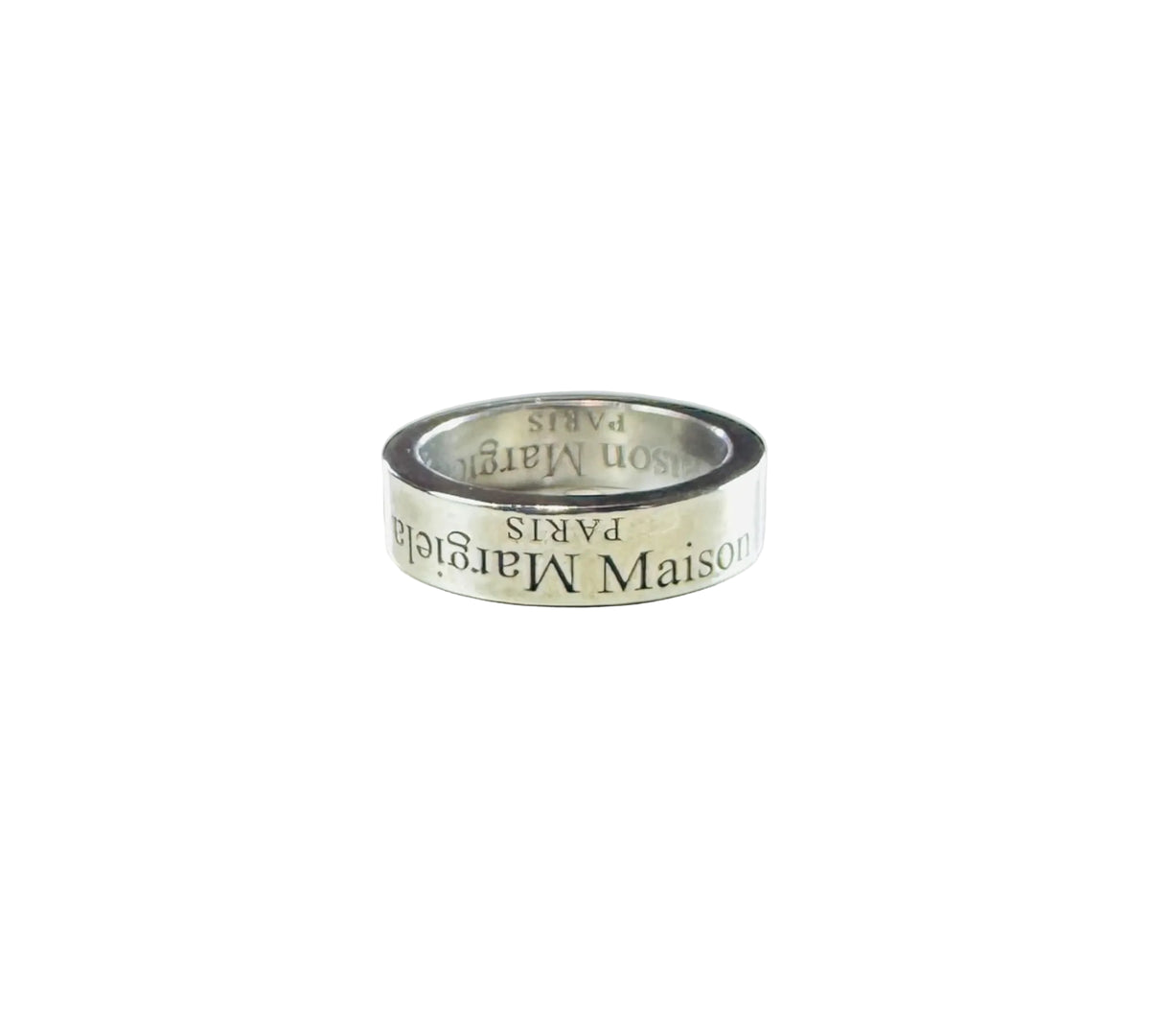 Maison Margiela Logo Engraved Band Ring メゾン マルジェラ ロゴ 