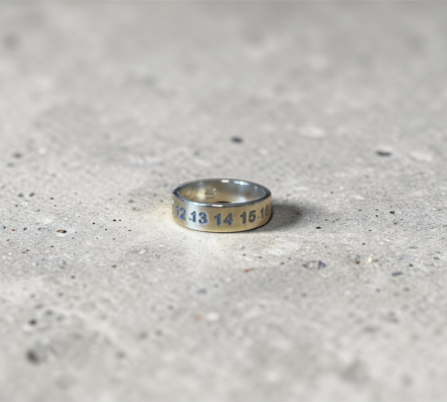 Maison Margiela Numerical Logo Ring メゾン マルジェラ ナンバリング リング シルバー925 19号