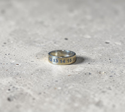 Maison Margiela Numerical Logo Ring メゾン マルジェラ ナンバリング リング シルバー925 19号
