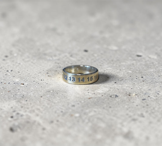 Maison Margiela Numerical Logo Ring メゾン マルジェラ ナンバリング リング シルバー925 19号