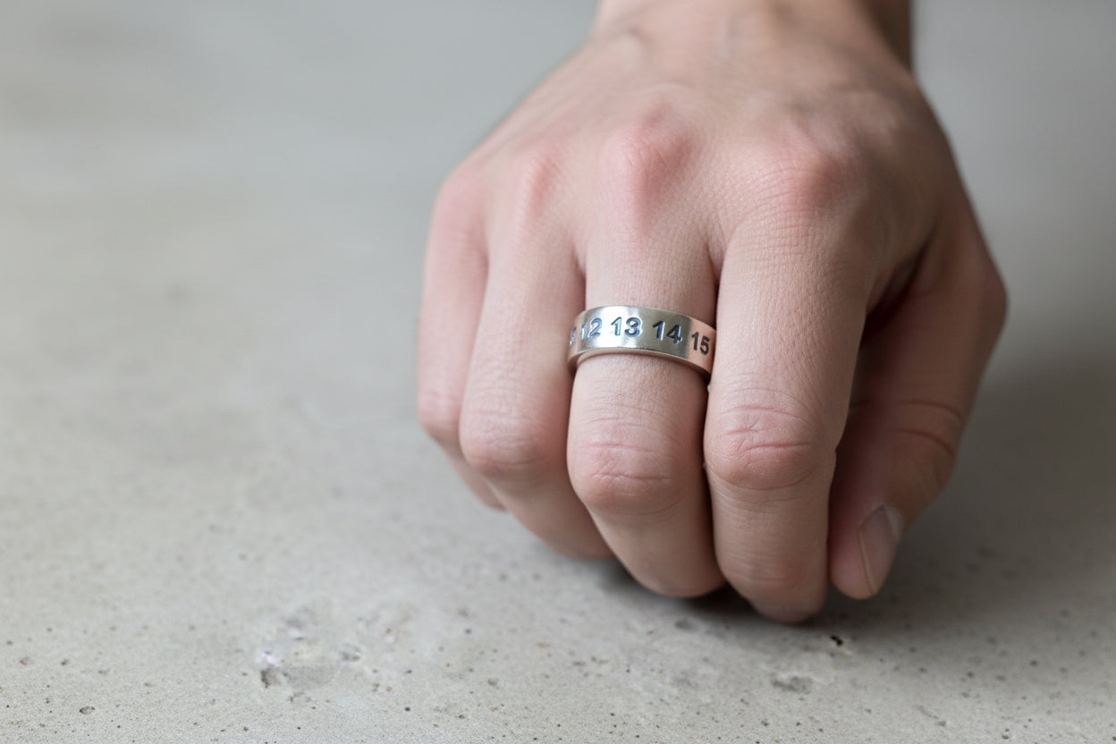 Maison Margiela Numerical Logo Ring メゾン マルジェラ ナンバリング リング シルバー925 19号