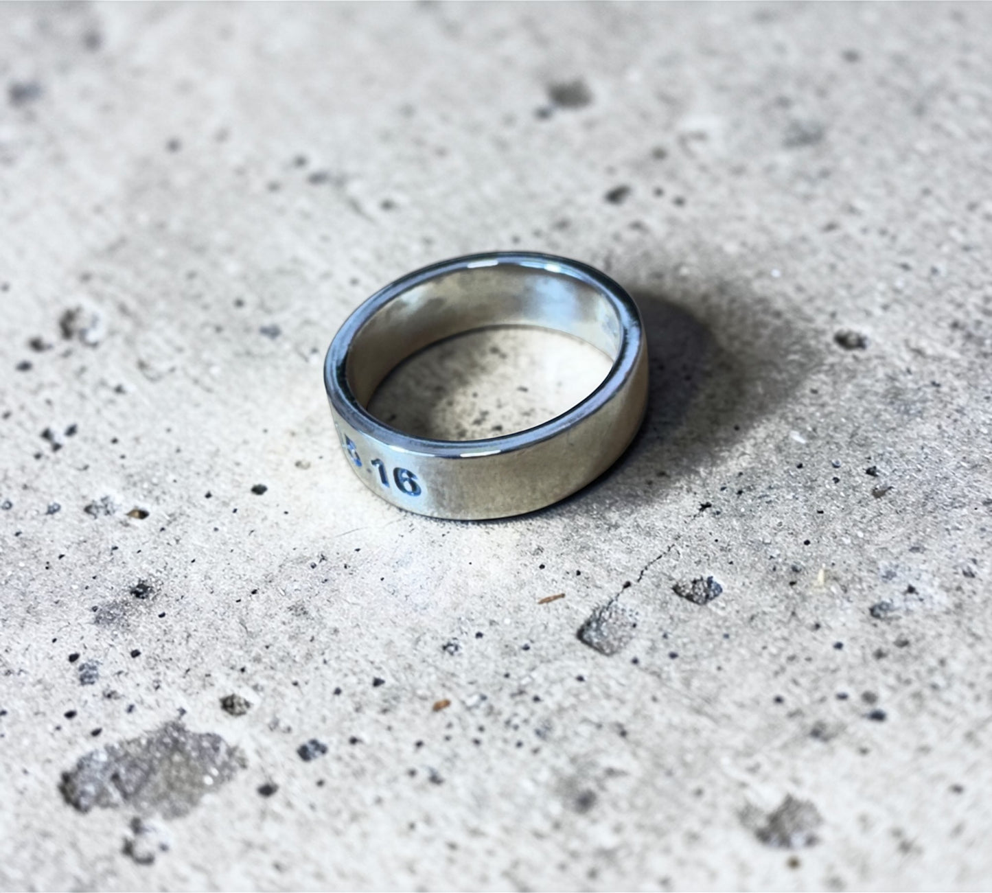 Maison Margiela Numerical Logo Ring メゾン マルジェラ ナンバリング リング シルバー925 19号