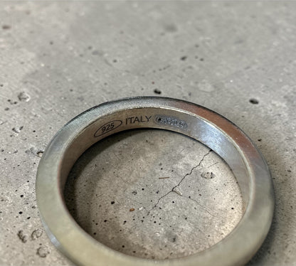Maison Margiela Gold-Plated Logo Engraved Ring メゾン マルジェラ ゴールド ロゴ エングレーブ リング 8号