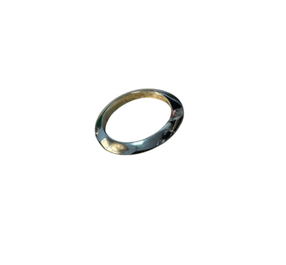 Bottega Veneta / Gold-Plated Sterling Silver Band Ring