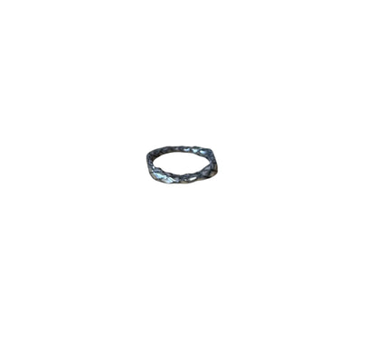 Bottega Veneta / Intrecciato Oxidized Band Ring