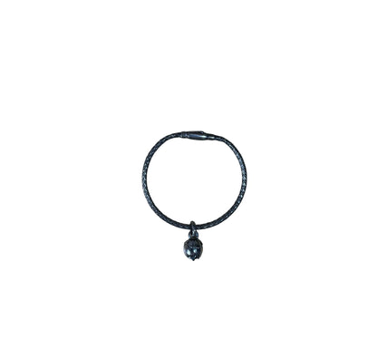 Bottega Veneta / Intrecciato Bracelet with Charm