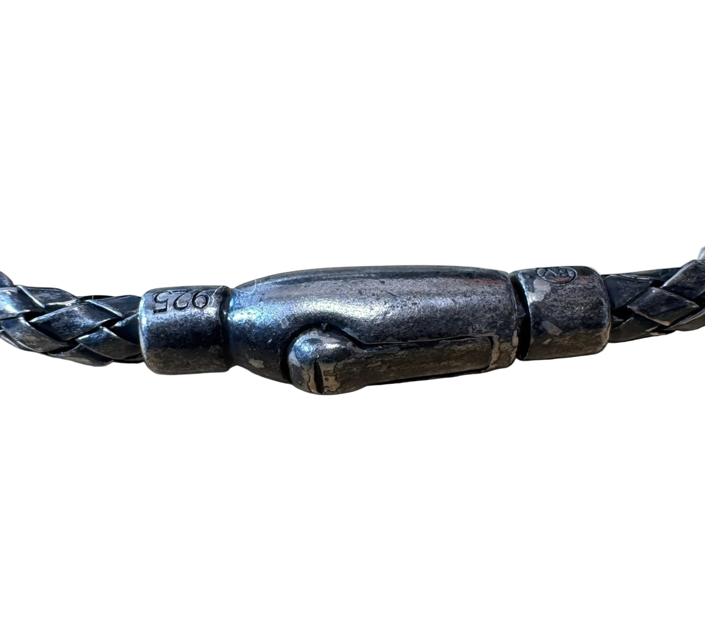 Bottega Veneta / Intrecciato Bracelet with Charm