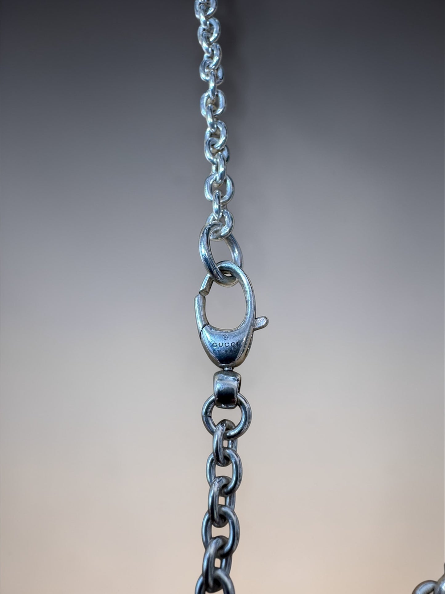 Gucci Interlocking G Pendant Necklace グッチ インターロッキング G ペンダント ネックレス シルバー925 45cm