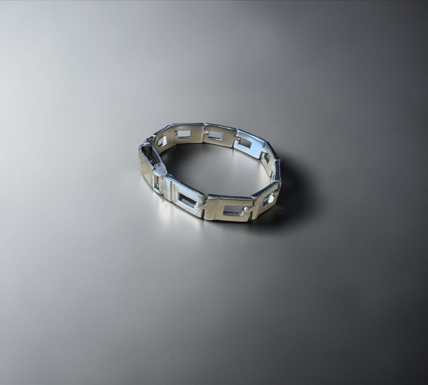 Gucci Square Open Link Bracelet グッチ スクエア オープン リンク ブレスレット シルバー925 16cm