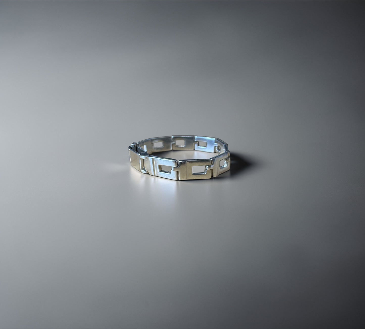Gucci Square Open Link Bracelet グッチ スクエア オープン リンク ブレスレット シルバー925 16cm