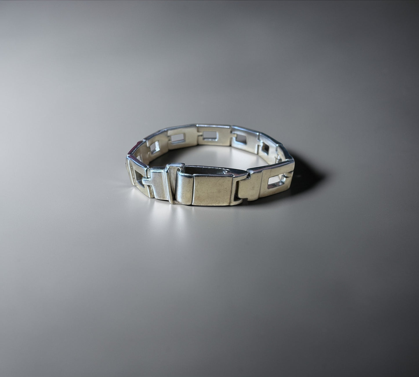 Gucci Square Open Link Bracelet グッチ スクエア オープン リンク ブレスレット シルバー925 16cm