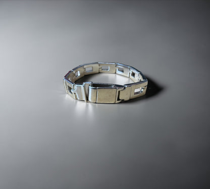 Gucci Square Open Link Bracelet グッチ スクエア オープン リンク ブレスレット シルバー925 16cm
