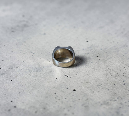 Maison Margiela Logo Engraved Ring メゾン マルジェラ Mロゴ シグネット リング シルバー925 15号